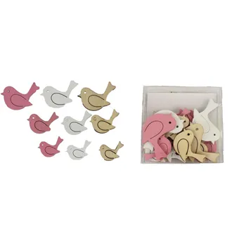 Decoration bird 24 pcs D3089