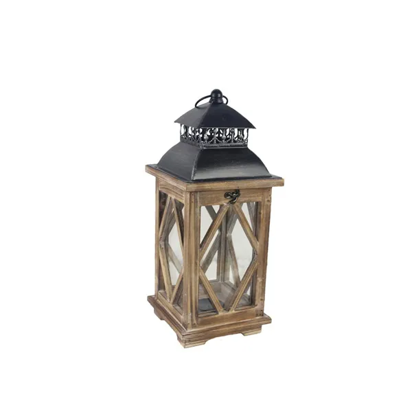 Wooden lantern D3138/M 