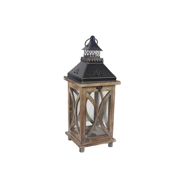Wooden lantern D3139/M 