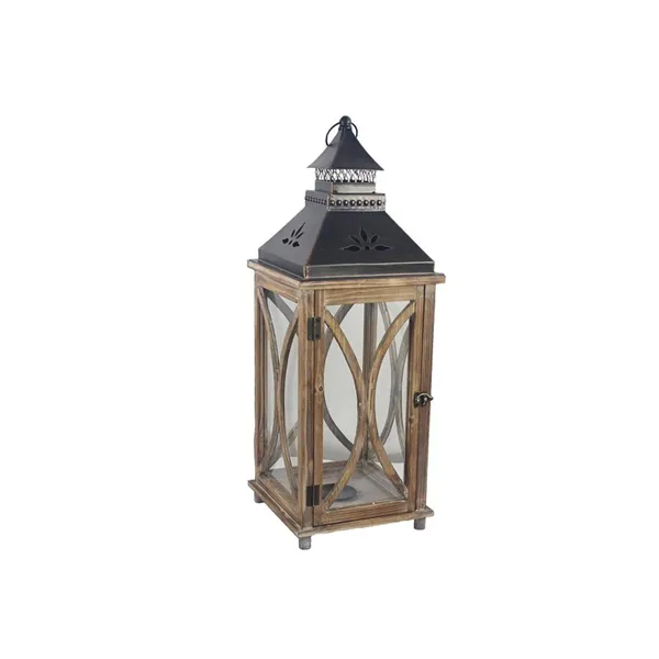 Wooden lantern D3139/S 
