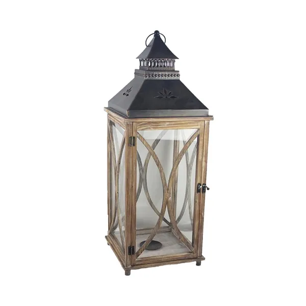 Wooden lantern D3139/V