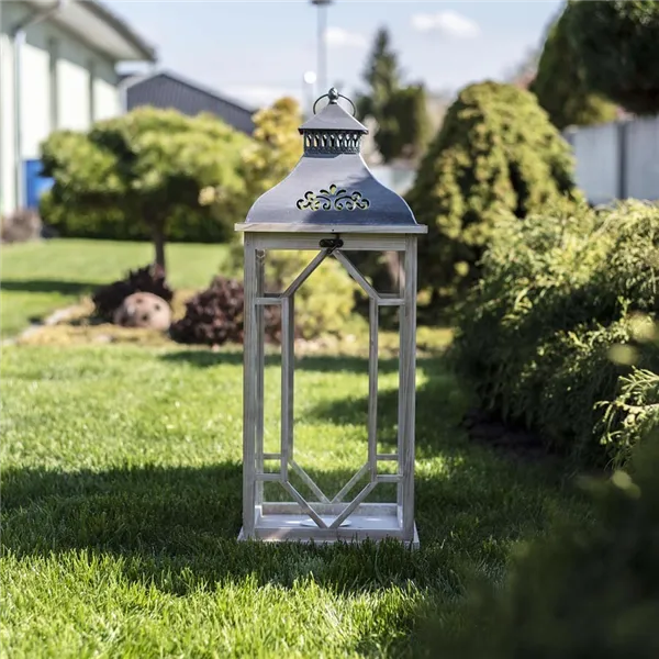 Wooden lantern D3141/S