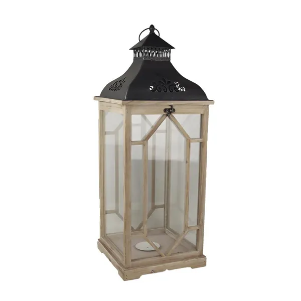 Wooden lantern D3141/V