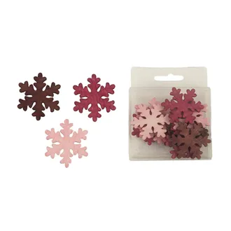 Decorative snowflake, 12pcs D3215