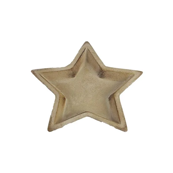 Wooden tray star D3336/1