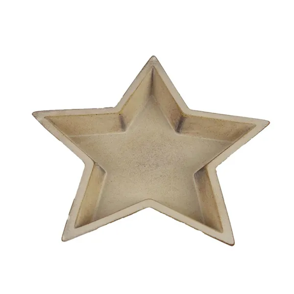 Wooden tray star D3336/2