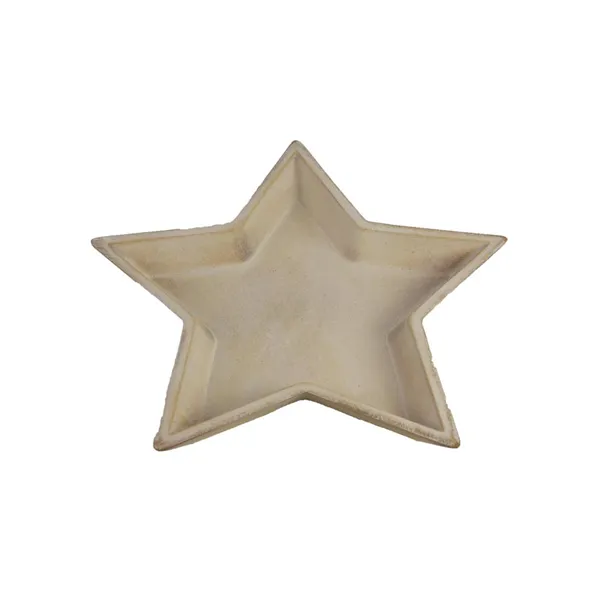 Wooden tray star D3336/3 