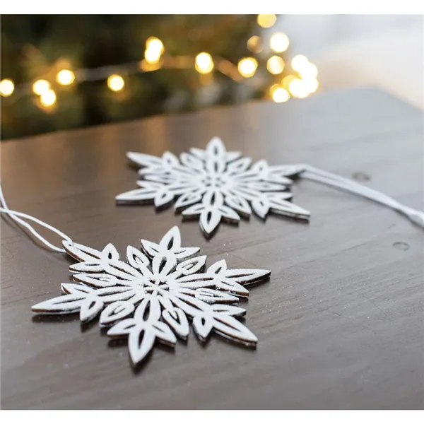 Snowflake for hanging, 2pcs D3341-01 