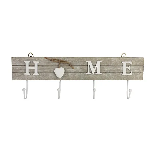 Wooden coat hook hanger D3379