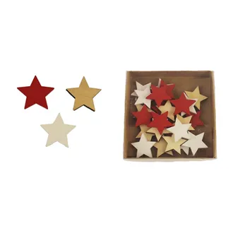 Decorative star, 24pcs D3398 