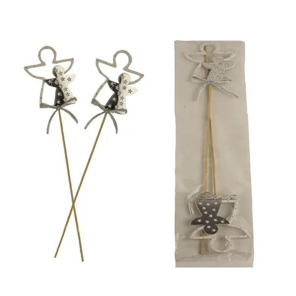 Angel on stick, 2pcs D3507 