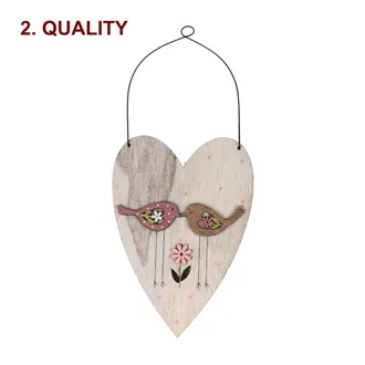 Heart for hanging D3824/2B 2nd quality