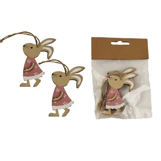 Hare for hanging, 2 pcs D3927 