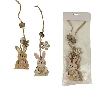 Hare for hanging, 2 pcs D3942 
