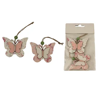 Butterfly for hanging, 2 pcs D3960 