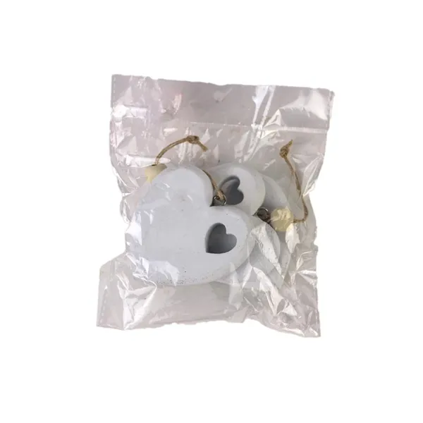 Decoration heart, 3 pcs D4073-01