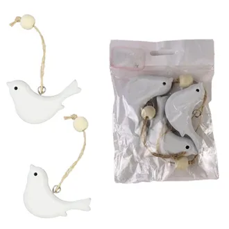 Decoration bird, 3 pcs D4076-01