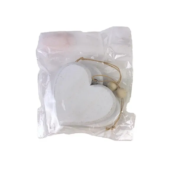 Decoration heart, 2 pcs D4081-01