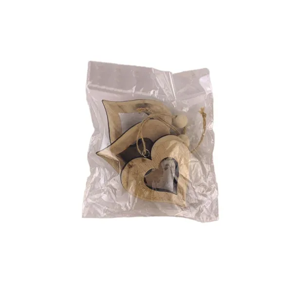 Decoration heart, 3 pcs D4100-20