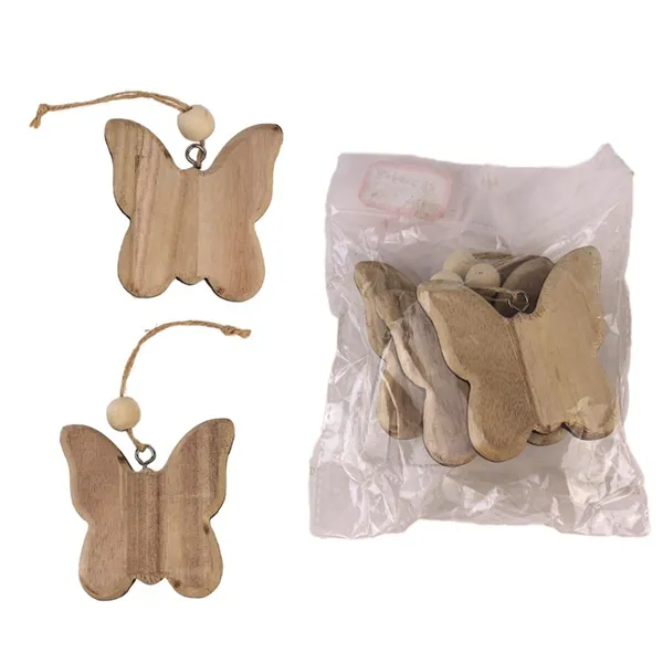 Decoration butterfly, 3 pcs D4102-20