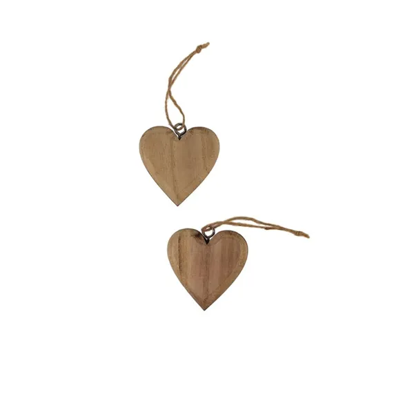 Decoration heart, 5 pcs D4105-20