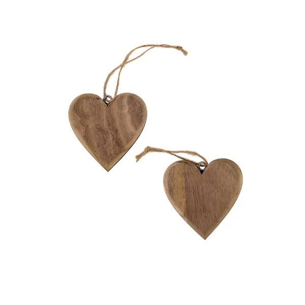 Decoration heart, 3 pcs D4106-20