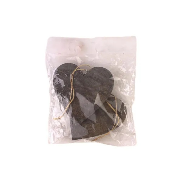 Decoration heart, 2 pcs D4107-21