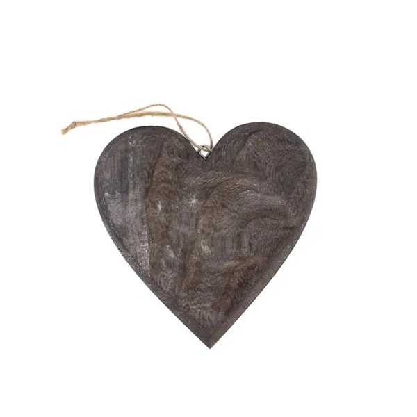 Decoration heart, 2 pcs D4108-21