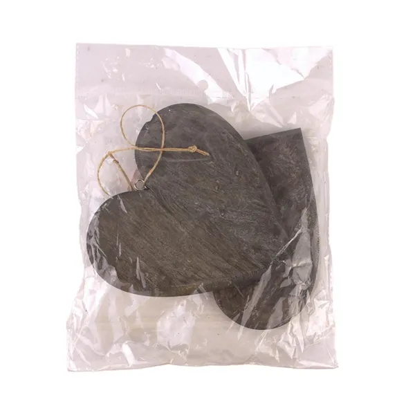 Decoration heart, 2 pcs D4108-21