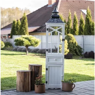 Wooden lantern D4131/V 