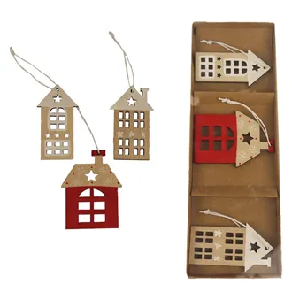 House for hanging, 3 pcs D4646 