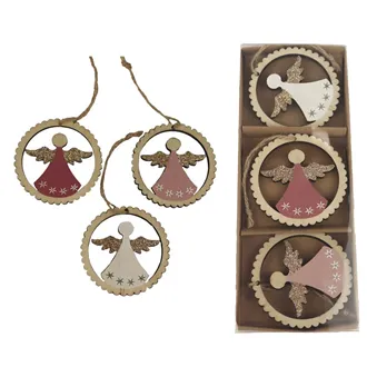 Decoration for hanging, 3 pcs D4653 