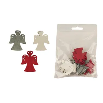 Decorative angel, 12 pcs D4727
