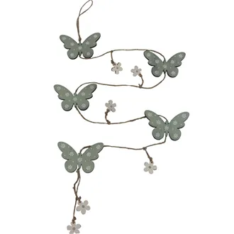 Garland with butterflies D4780