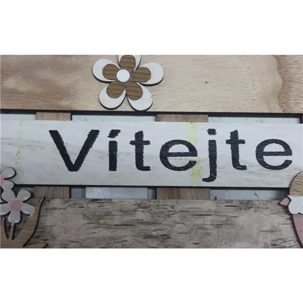 Sign - VÍTEJTE 2. quality D4857