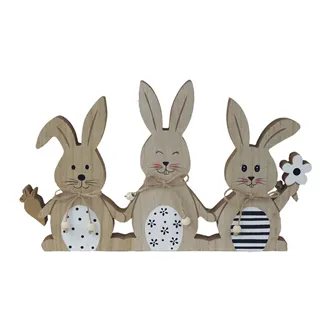 Decoration hares D5060