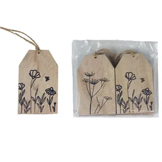 Gift tag, 4 pcs D5141