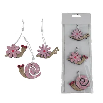 Snail for hanging, 3 pcs D5557-05