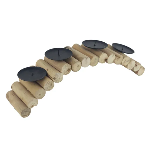Decorative candlestick for 4 candles D5604