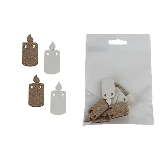 Candle decoration, 8 pcs. D5890