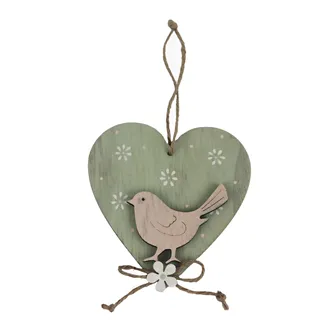 Heart decoration to hang D5982