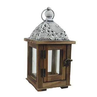Wooden Lantern D6036
