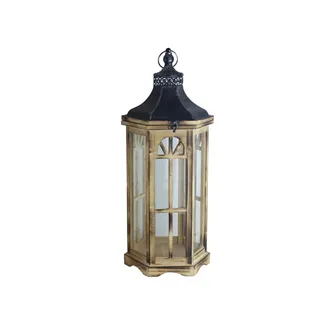 Wooden lantern small D6045/M