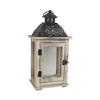 Wooden lantern, small D6046/M