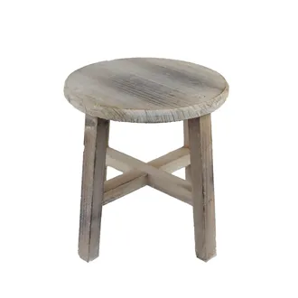 Wooden flower stool D6047-01
