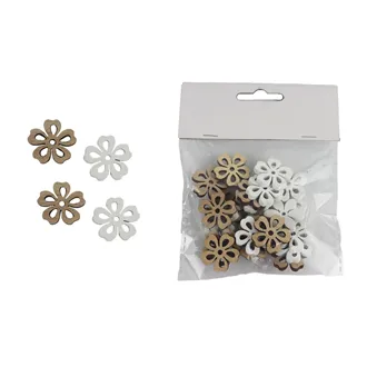 Decoration flower, 12 pcs D6125