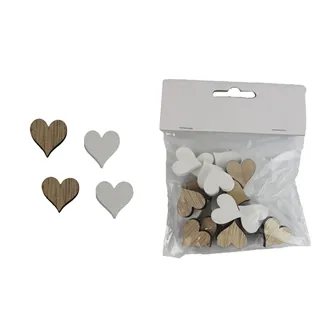 Heart Decoration, 24 pcs D6130