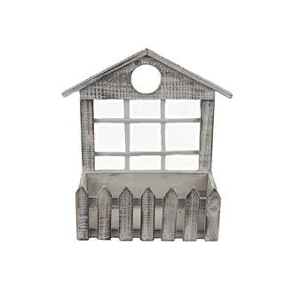 Planter with plastic lining HOUSE, middle D6165/S