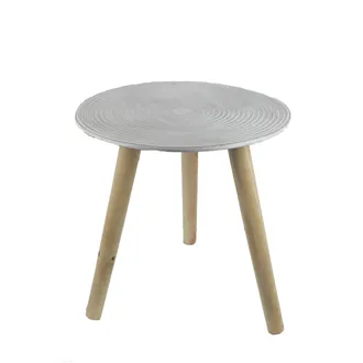 Wooden flower stool D6185