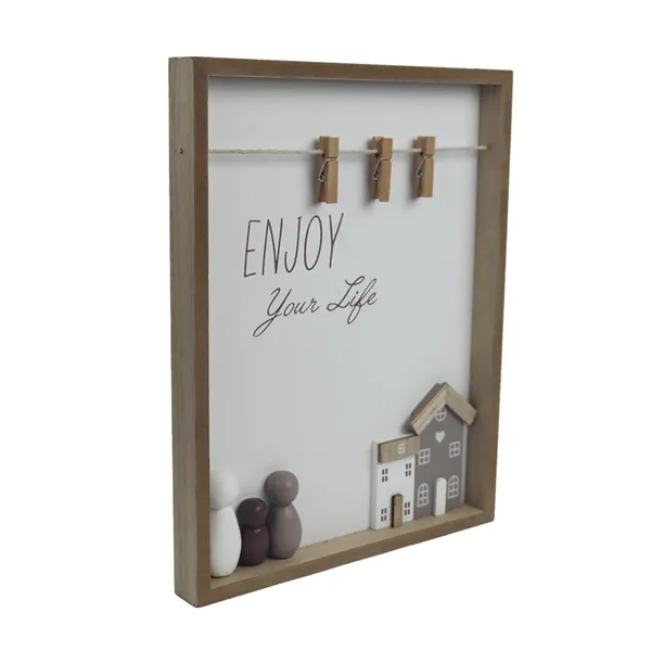 Photo frame with pegs D6197